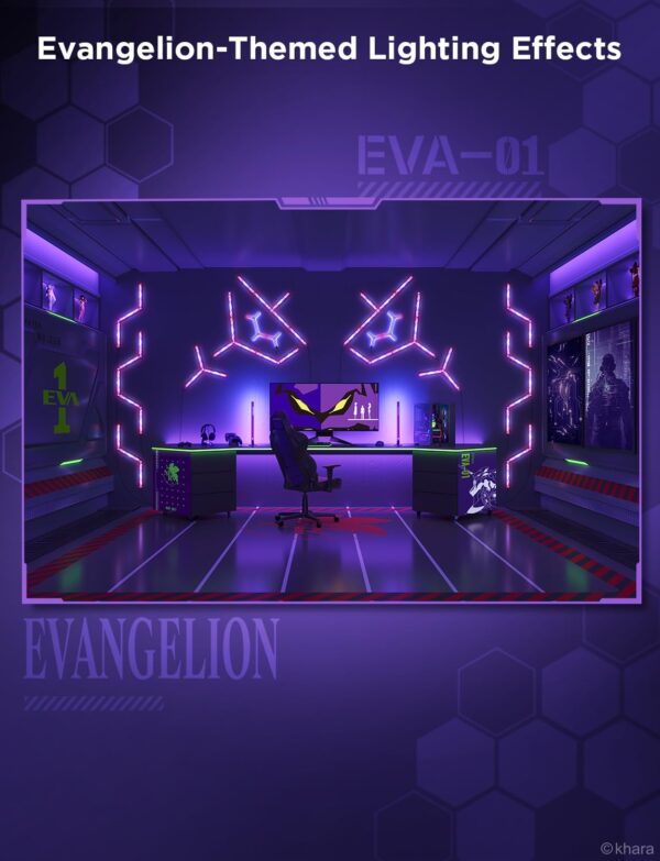 Govee x Evangelion Gaming Wall Light - Image 4