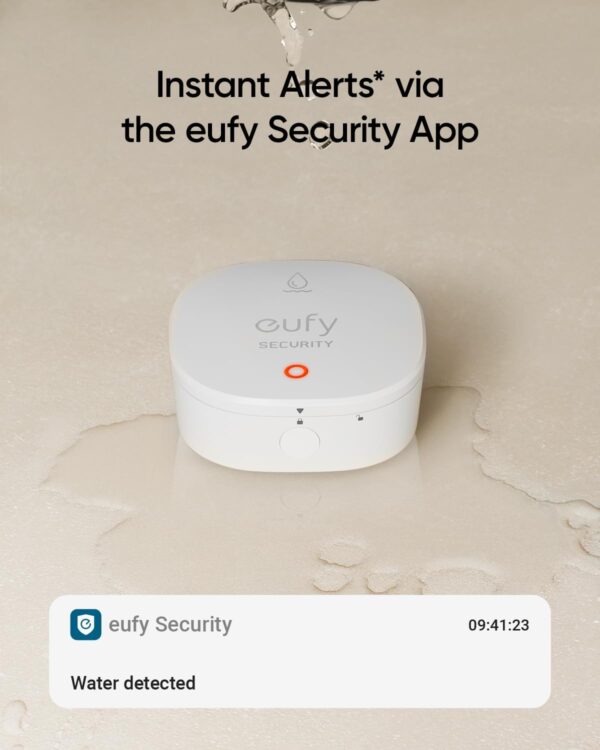 eufy Security Water and Freeze Sensor with Remote Alerts - Image 2