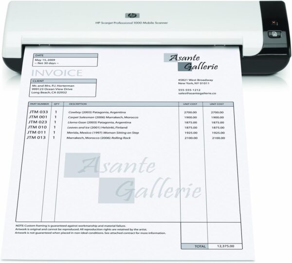 HP Scanjet Professional 1000 Mobile Scanner - Image 3