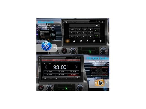 Podofo Car Stereo for Honda Civic 2006-2011 - Android Touch Screen Radio, Bluetooth, GPS, WiFi, RDS, Backup Camera - Image 4