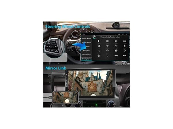 Podofo Car Stereo for Honda Civic 2006-2011 - Android Touch Screen Radio, Bluetooth, GPS, WiFi, RDS, Backup Camera - Image 5